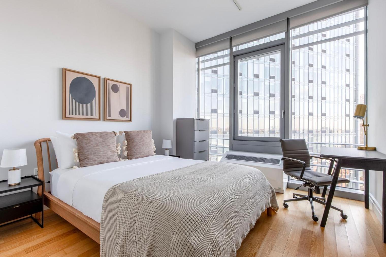 Appartement Blueground Midtown W Gym Nr Hells Kitchen Nyc-1426 *