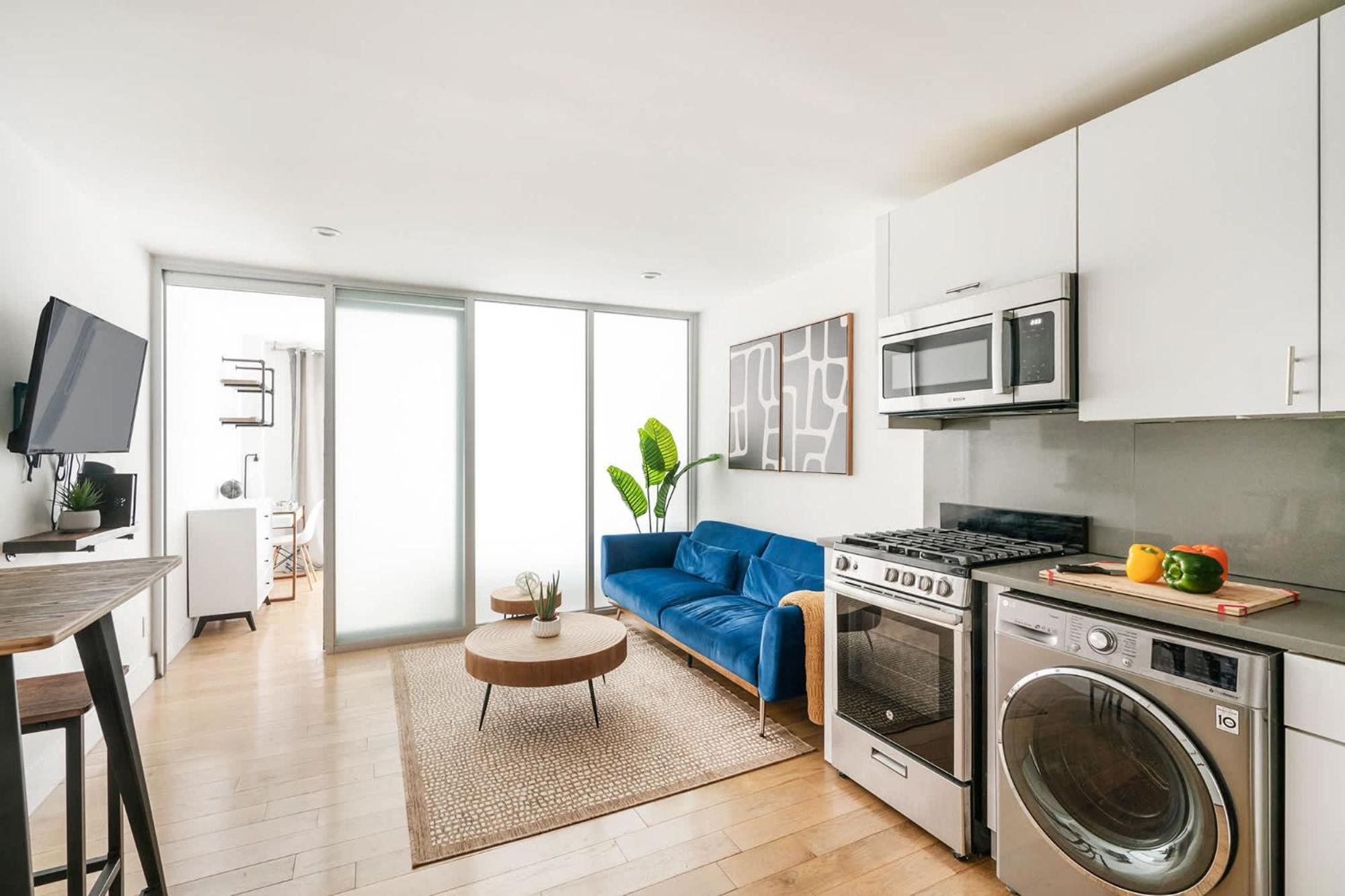 75-2d New 1br Prime Ues W&d Balcony Elevator Appartement