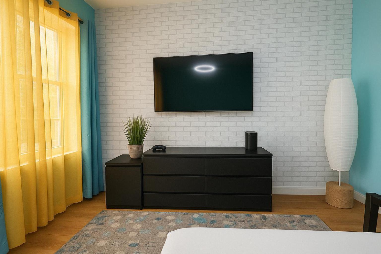 Appartement Modern Xl Queen Room Comfort & Character In Harlem New York