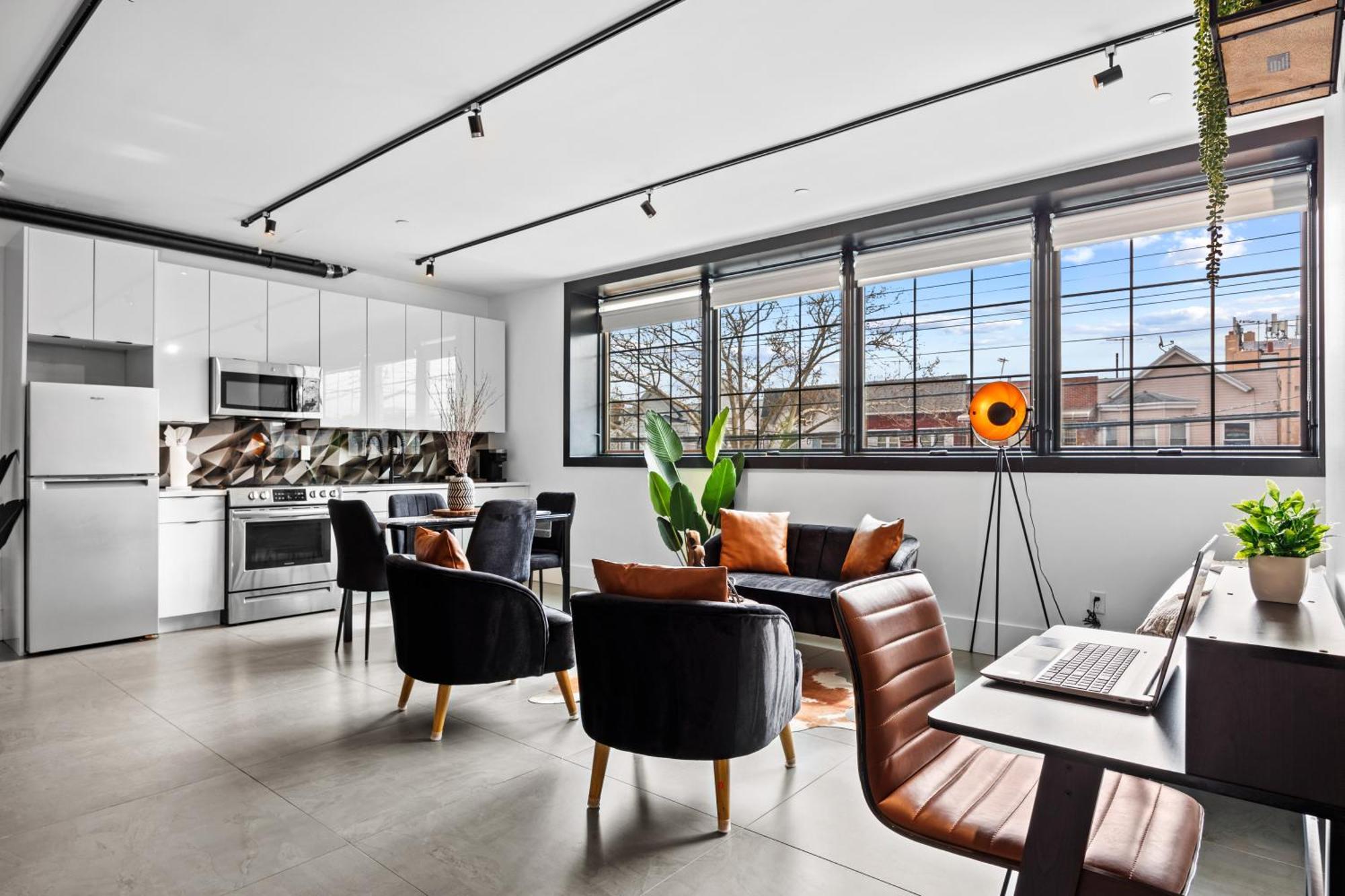 Brooklyn Bay Lofts - Modern Chic With Rooftop Terrace Appartamento New York