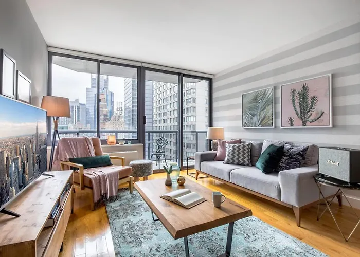 1Br Nr Times Sq W Indoor Pool Gym Nyc-102