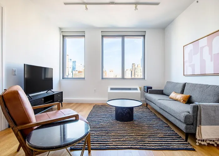 Hells Kitchen 1Br W Doorman Nr Central Park Nyc-525