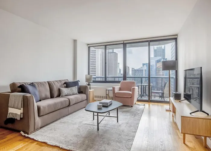 Midtown 2Br W Elevator Wd Nr Entertainment Nyc-1227