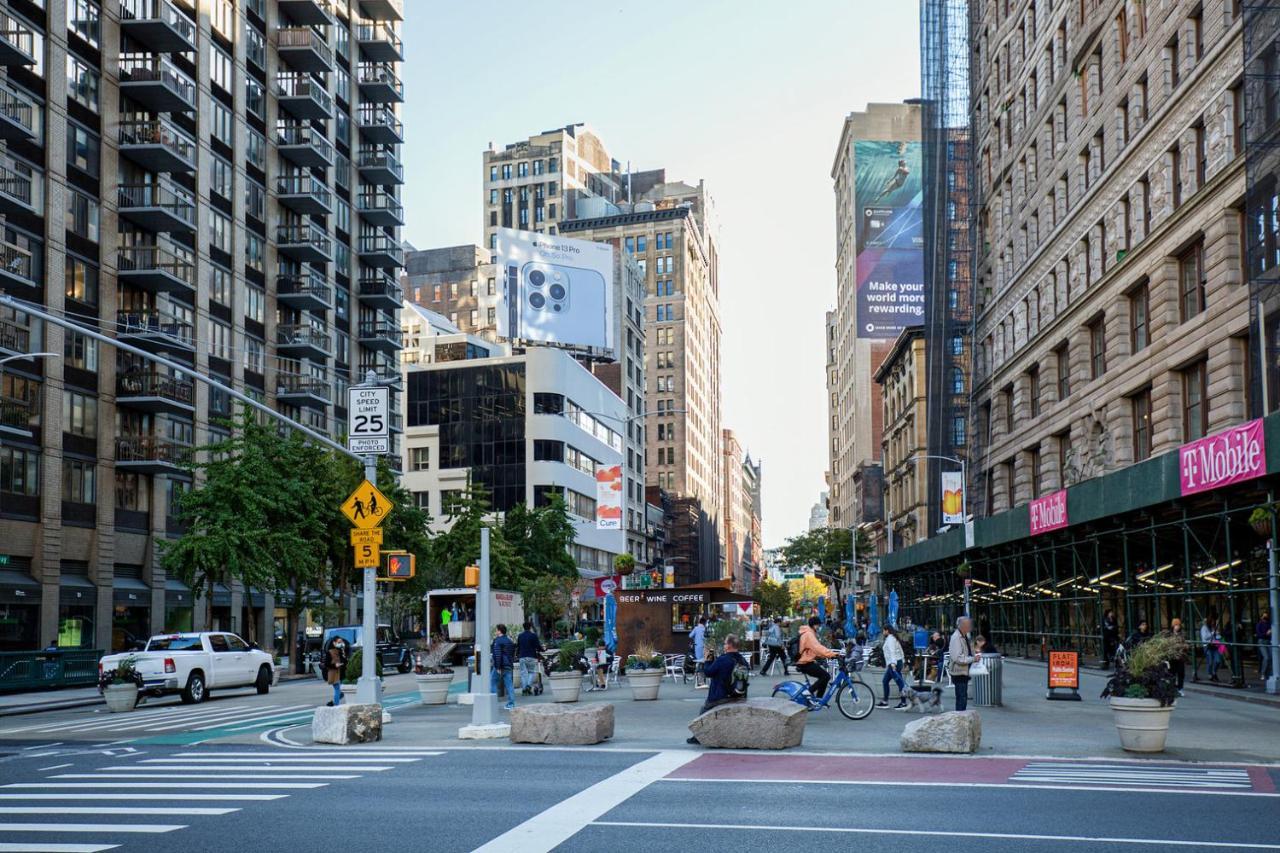 Apartamento Chelsea 1br W Balcony Gym Doorman Nyc-162 *
