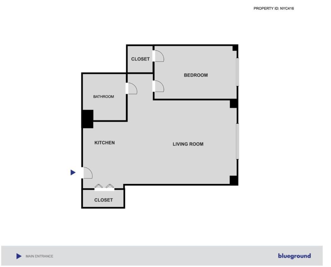 Appartement Uws 1br W Doorman Elevator Nr Central Park Nyc-416