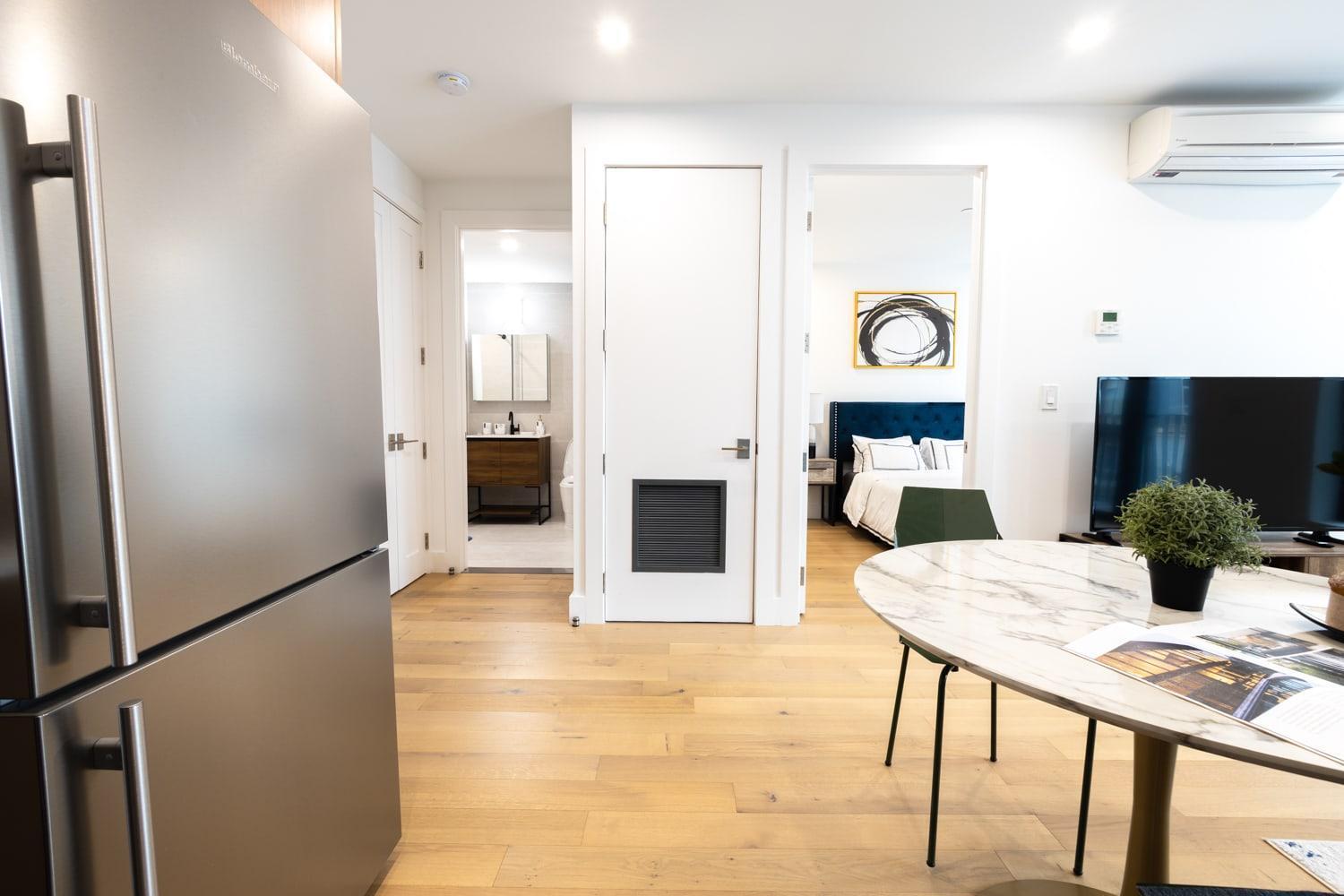 Vakantiehuis 149bk-302 New Construction 1br Wd In Unit Balcony New York