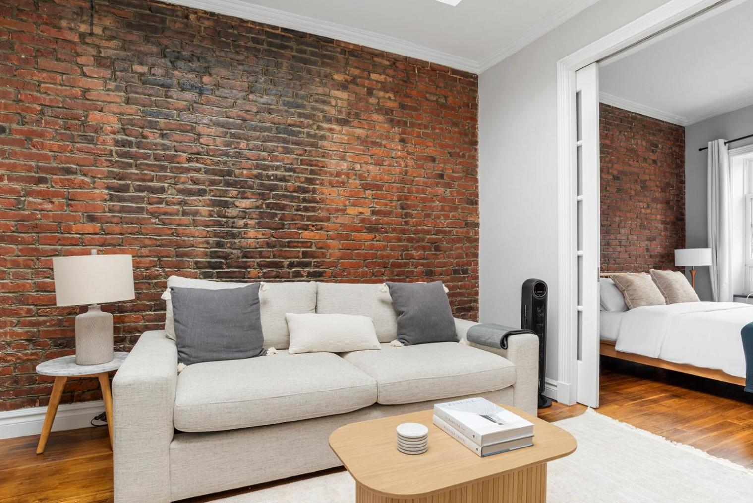 Appartement West Village 1br W High Ceilings Skylight Wd Nyc-1172 New York