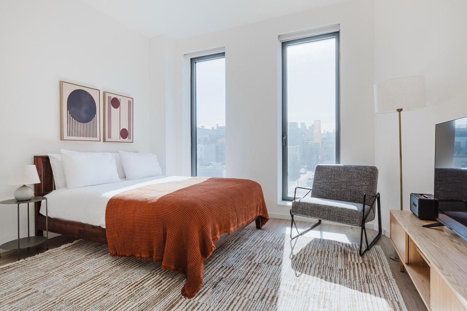 Apartamento Blueground Clinton Hill Pool Gym Ac Nr Park Nyc-1653 Nueva York
