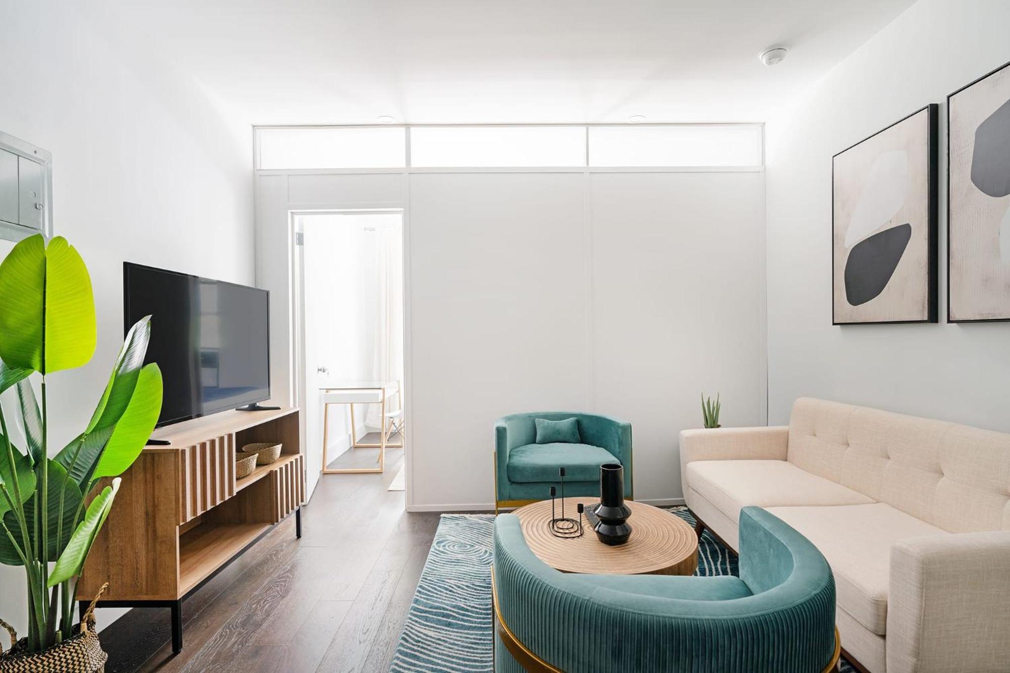 444-2c Beautiful 1br Midtown West Apartamento Nova York