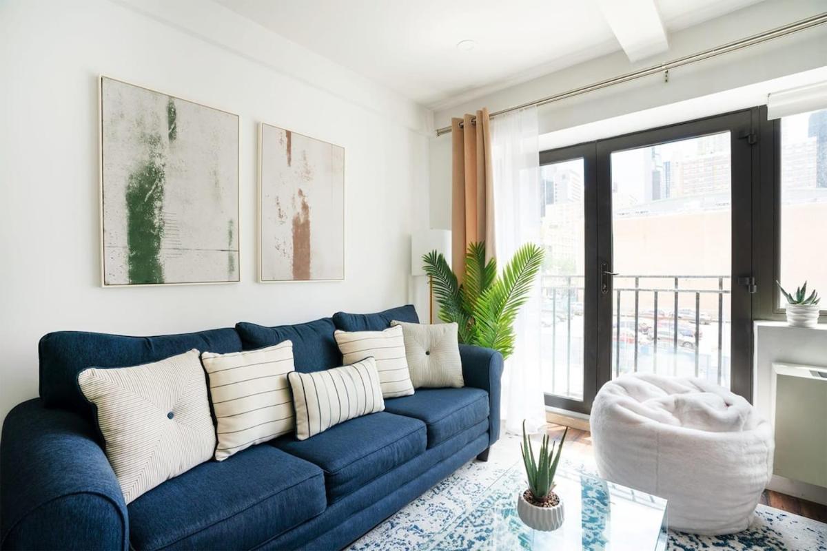 809-3a 1br Columbus Circle Elevator W&d Lejlighed