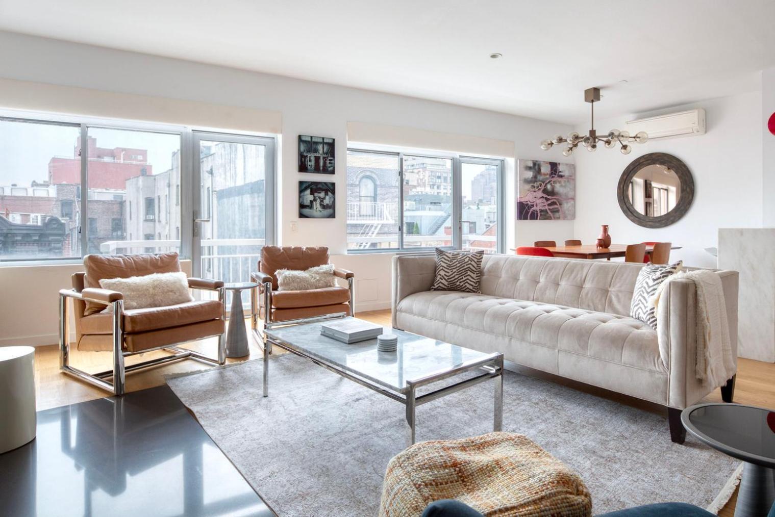 Nolita 2br W 3 Terraces Elevator Wd Nr Soho Nyc-1292 Appartamento New York