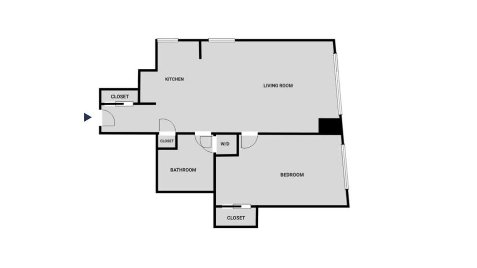 Fidi 1br W Wd Dm Elevator Roof Nr Subway Nyc-912 *