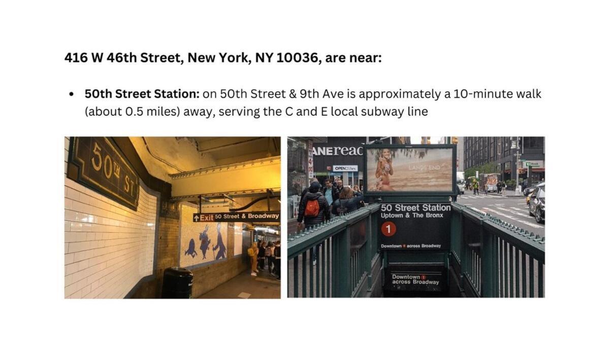 Micro Walk To Time Square Lejlighed
