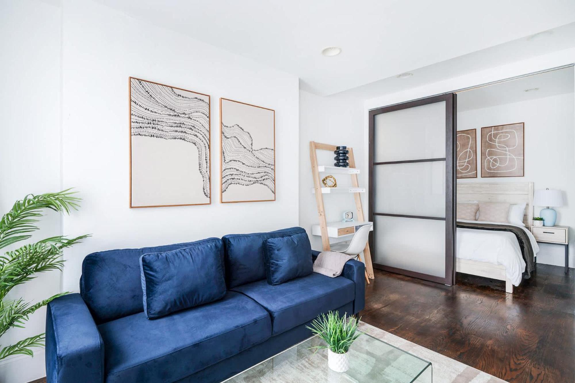 69-5b I Stylish Lower East Side 1br Brand New Lejlighed *
