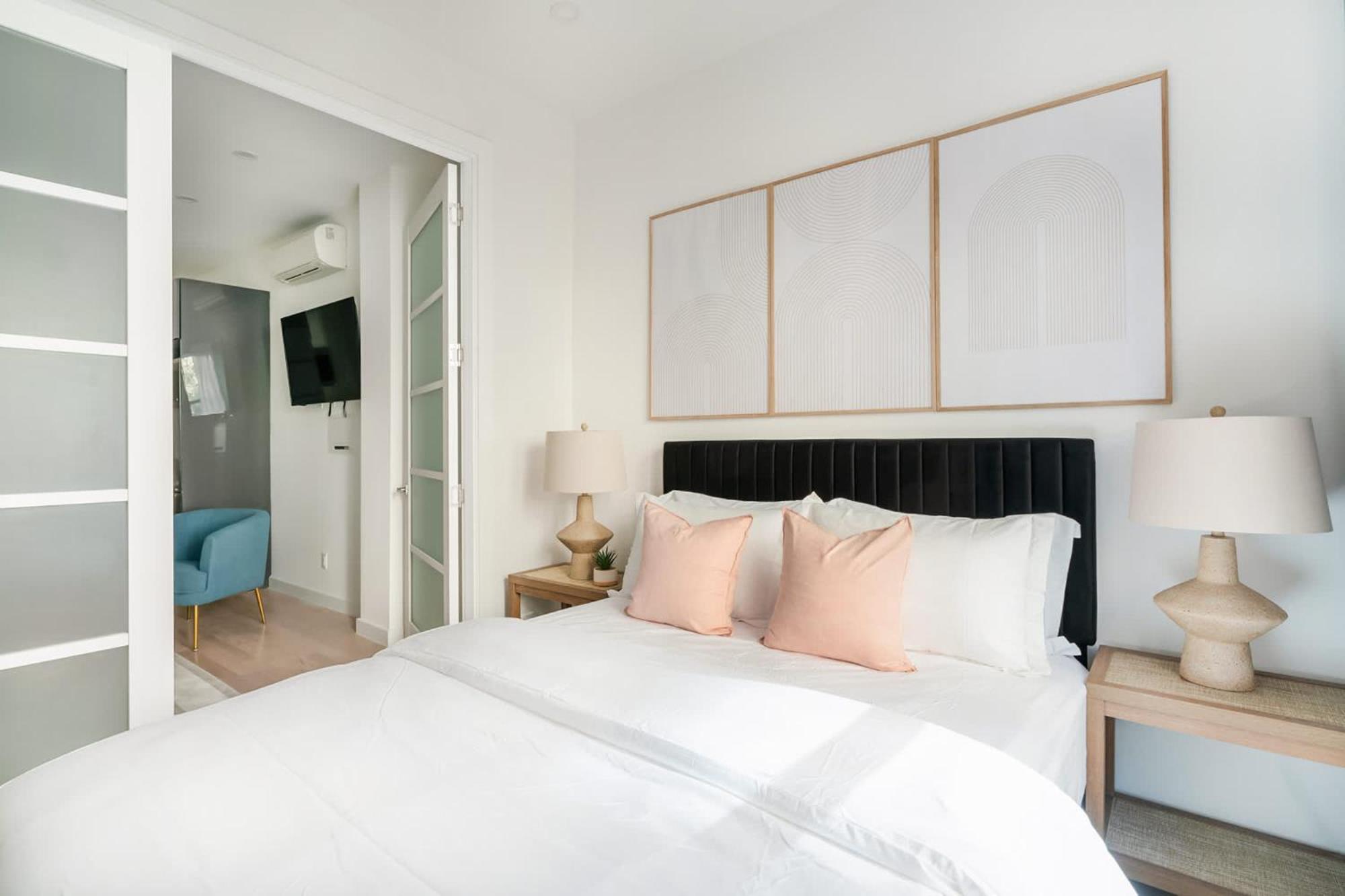 317-1b Sleek Modern 1br Union Square Wd In Unit Appartement