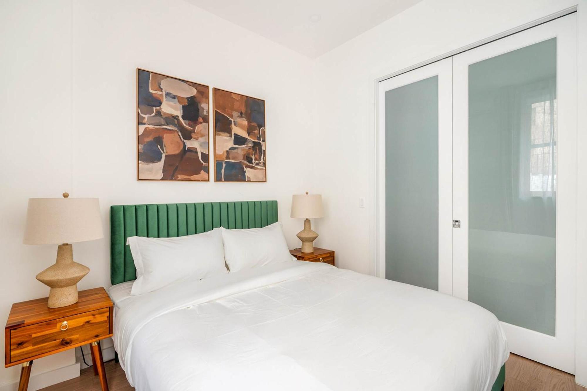 319-b Sleek Modern 1br W Outdoor Space Union Square Wd In Unit * Nova York