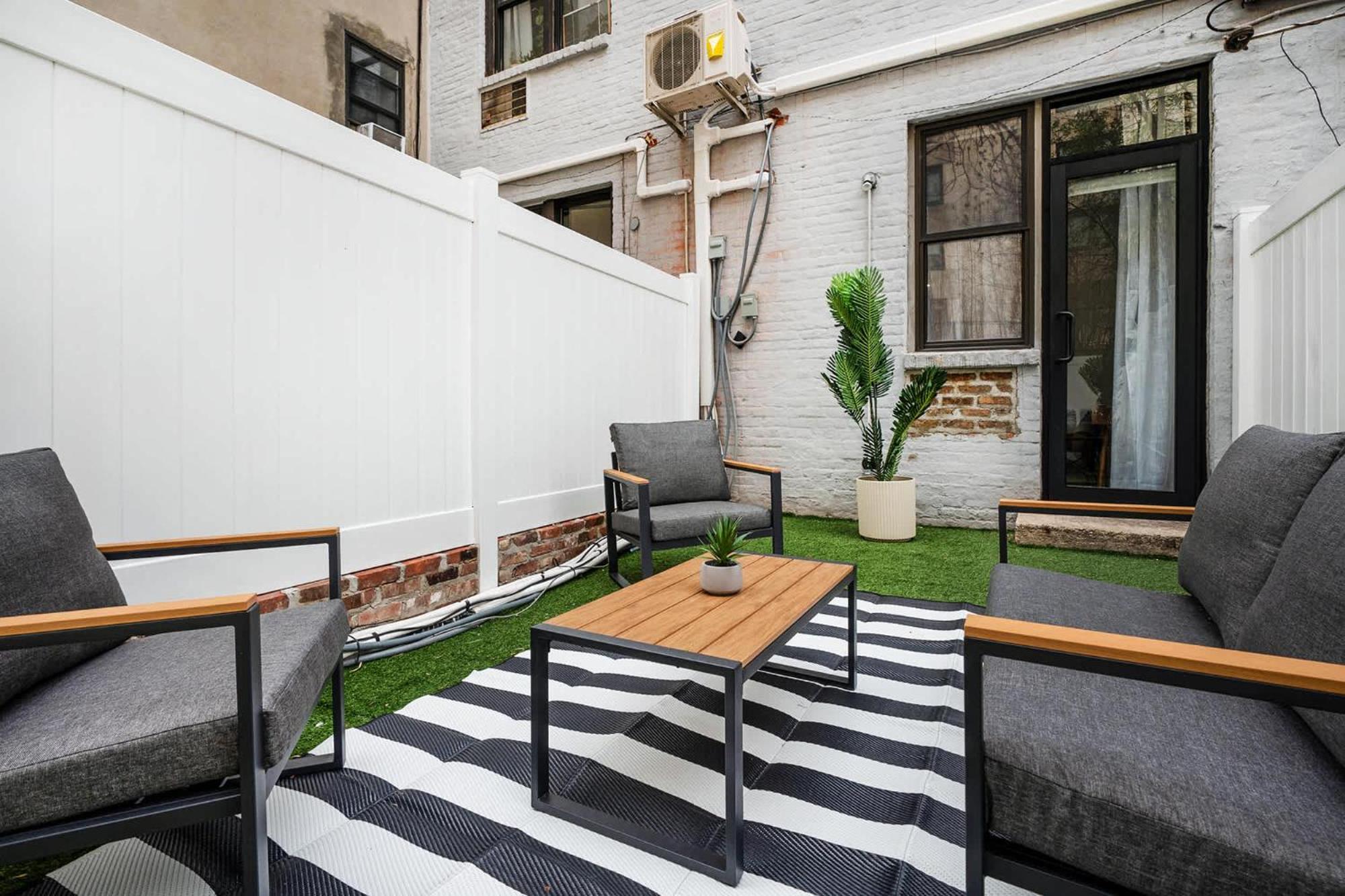 319-b Sleek Modern 1br W Outdoor Space Union Square Wd In Unit Apartamento *