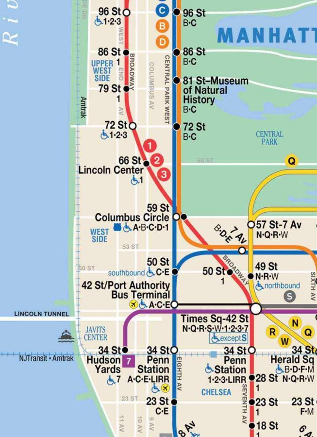 Appartement Amazing 2 Bedroom/3bed Full Time Square/broadway/central Park